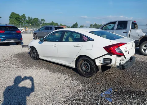 2021 Honda Civic Lx z USA, uszkodzony, nr VIN 19XFC2F64ME001268